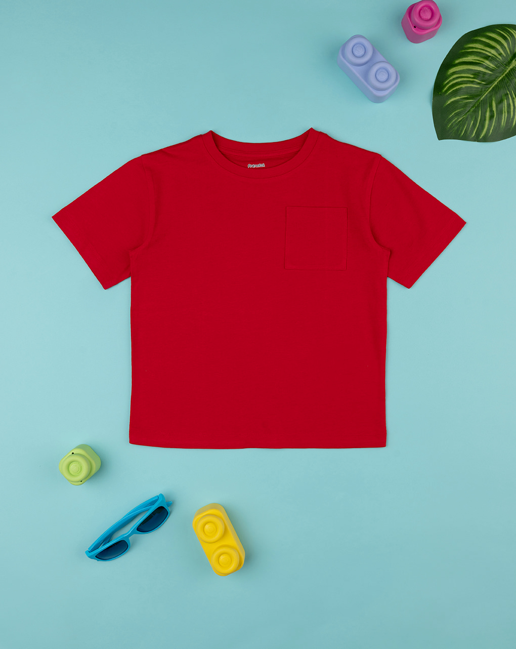 T-shirt rossa bambino maniche corte - Prénatal