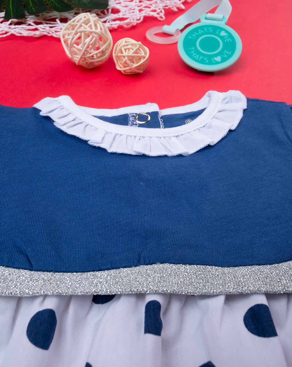 Completo corto bimba jersey pois - Prénatal