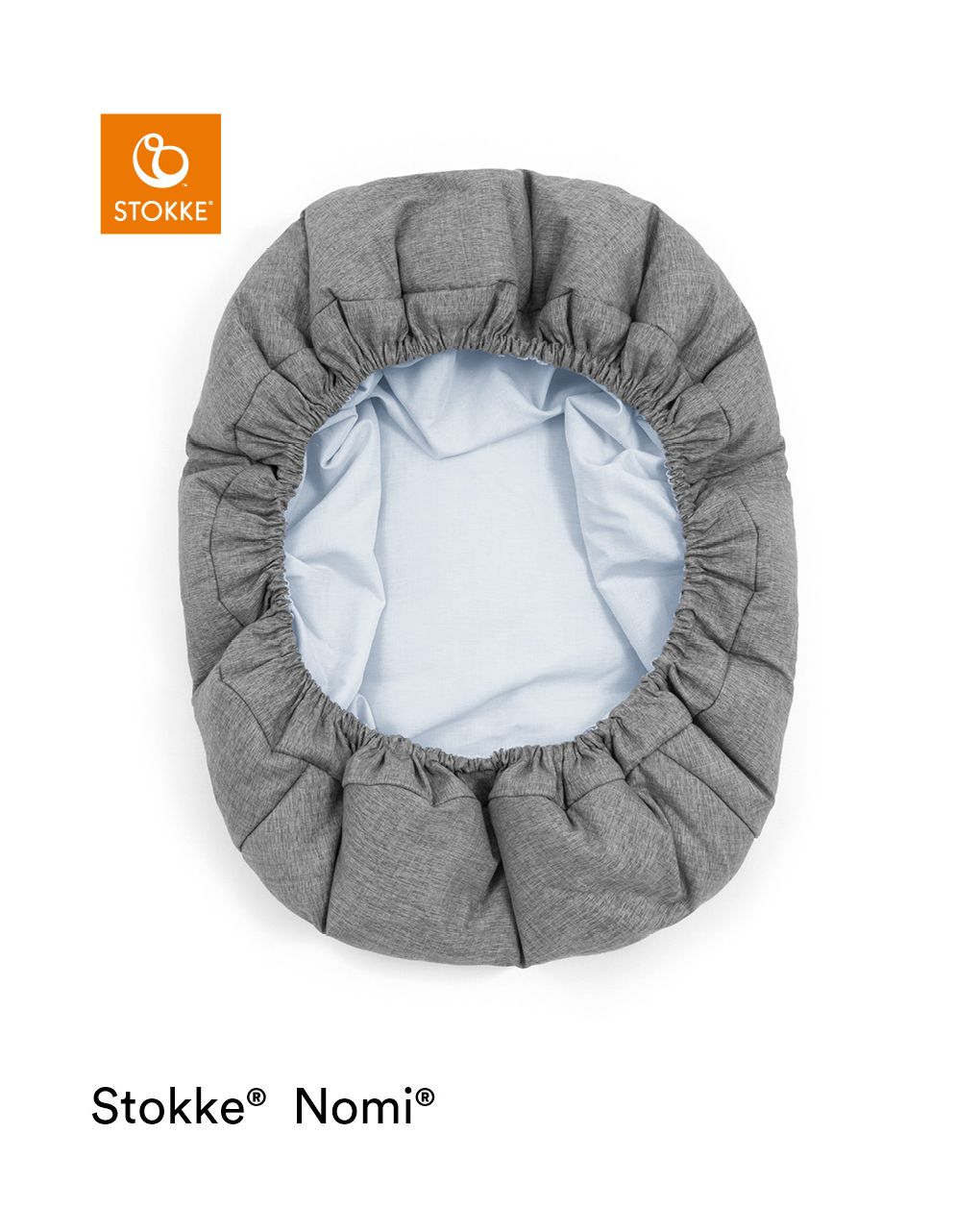 Nomi® newborn set grey / grey blue  - stokke® - Stokke