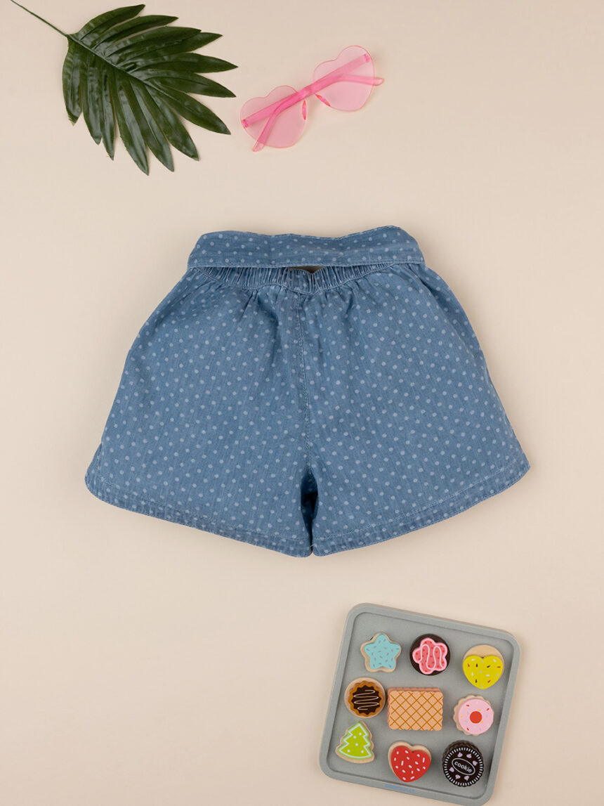 Shorts bambina chambray allover - Prénatal