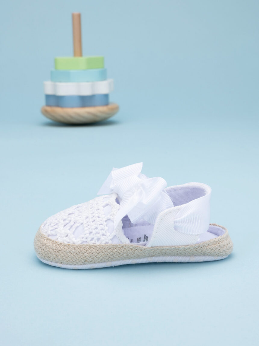 Sandalo neonata elegant bianco - Prénatal