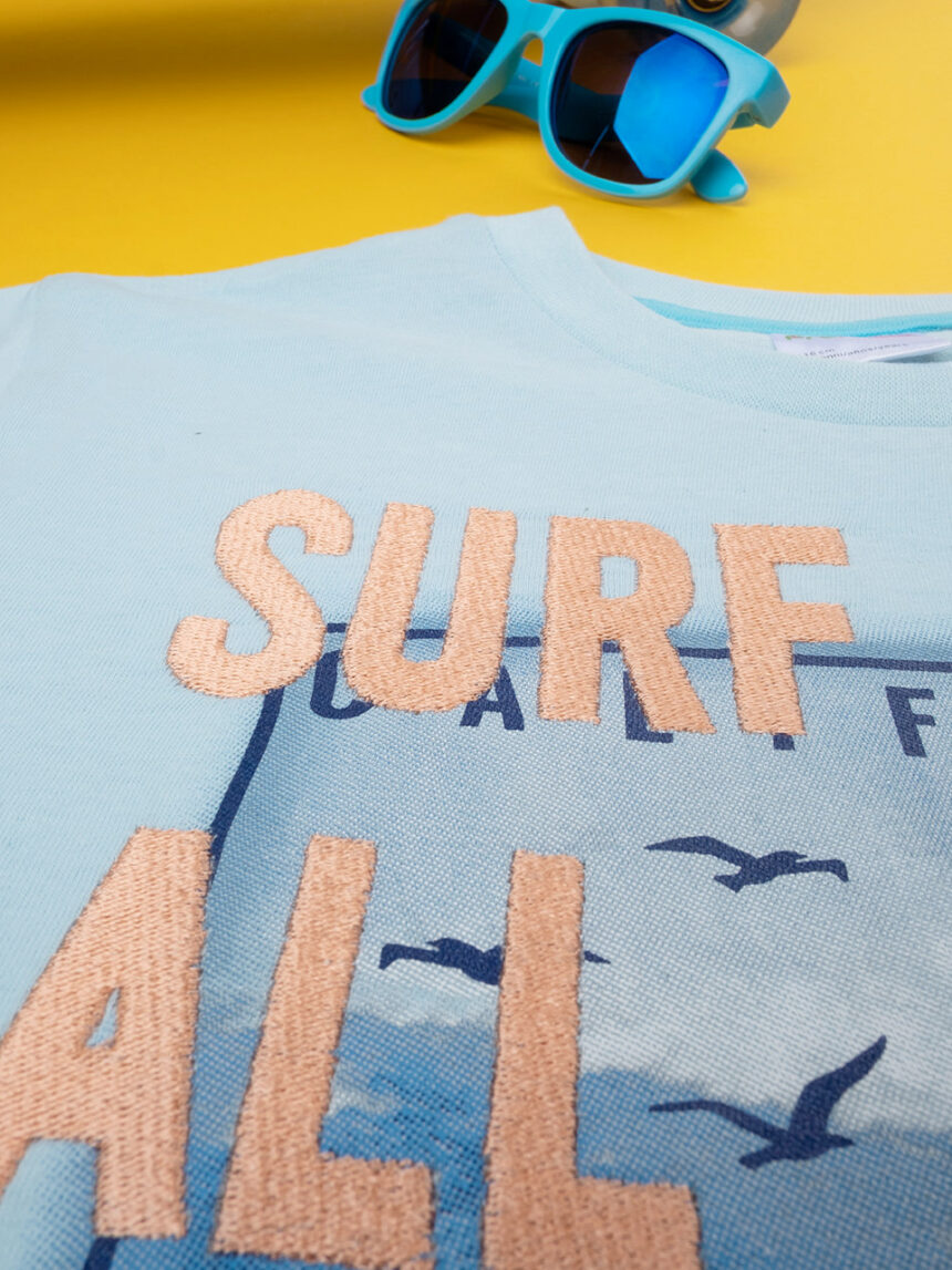 T-shirt bambino maniche corte "surf" - Prénatal