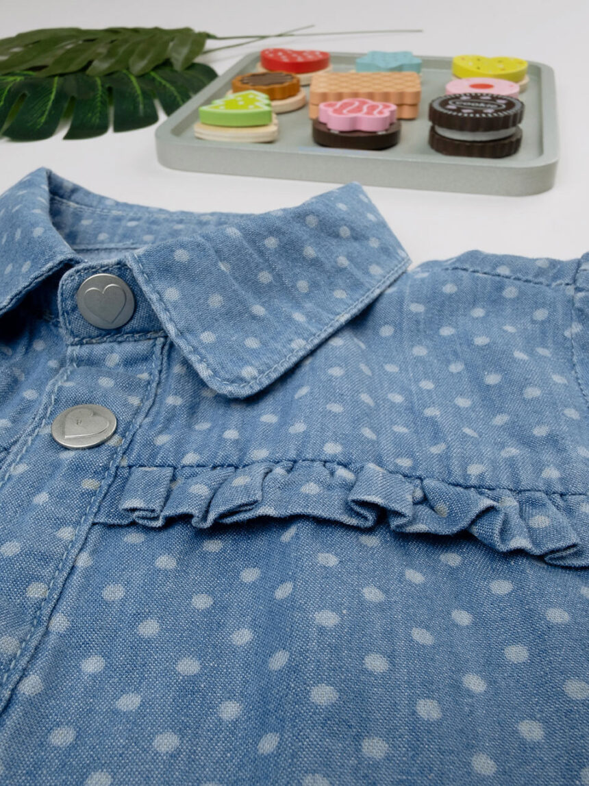 Camicia chambray bimba denim - Prénatal
