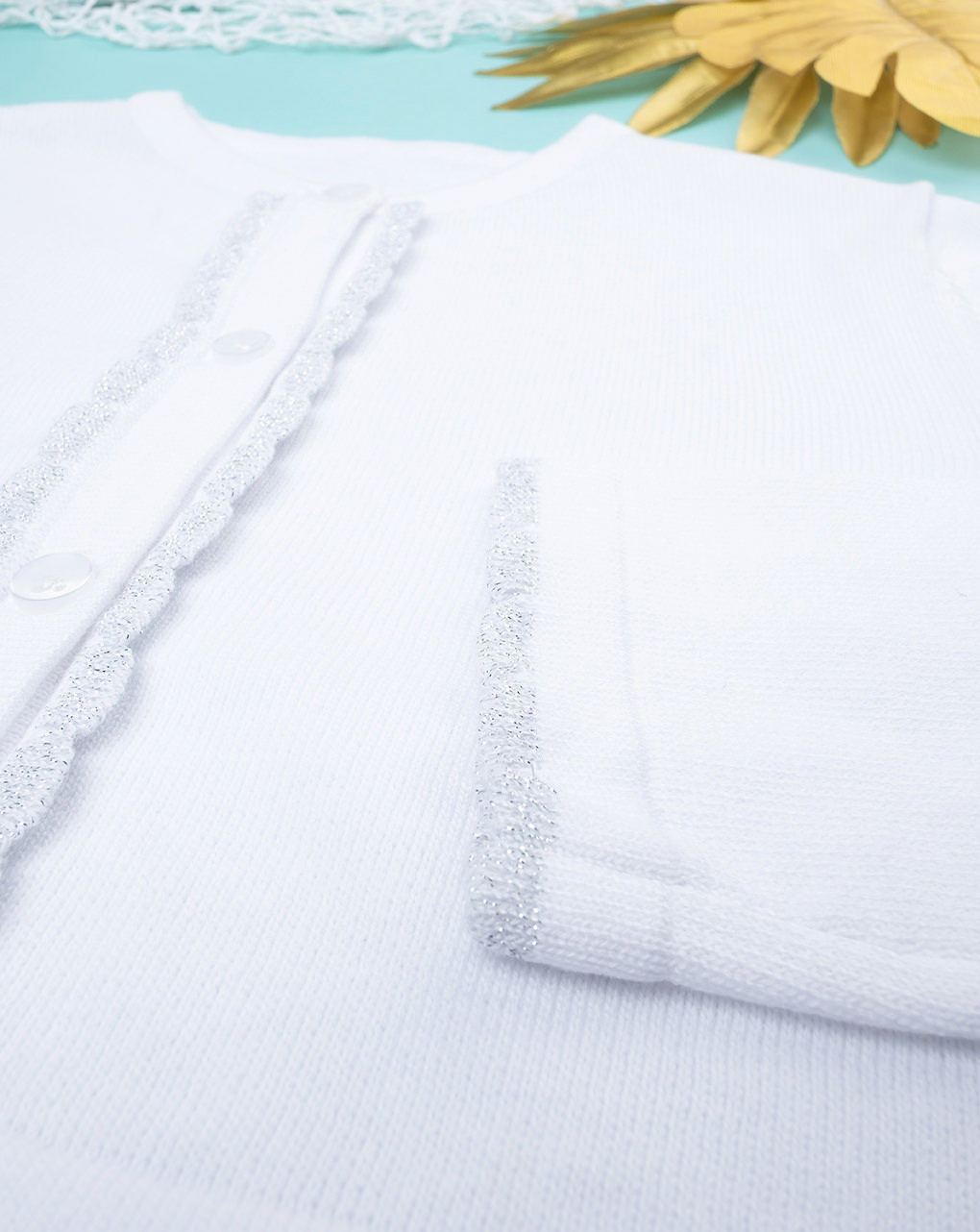 Cardigan bambina tricot elegante bianco - Prénatal