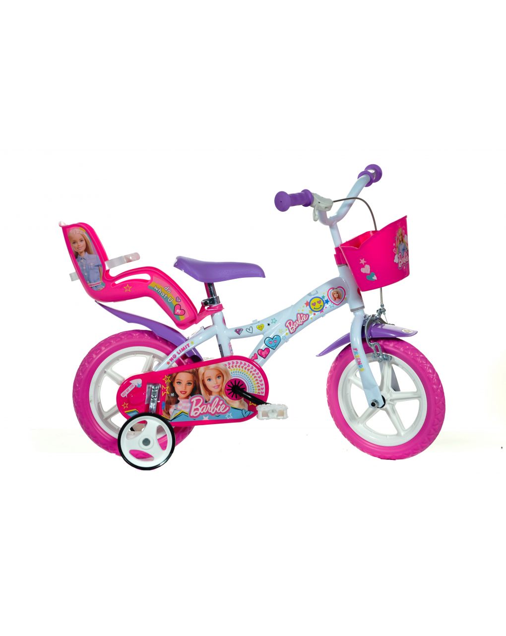 Bici bimba 12" 3-5 anni - barbie - Barbie