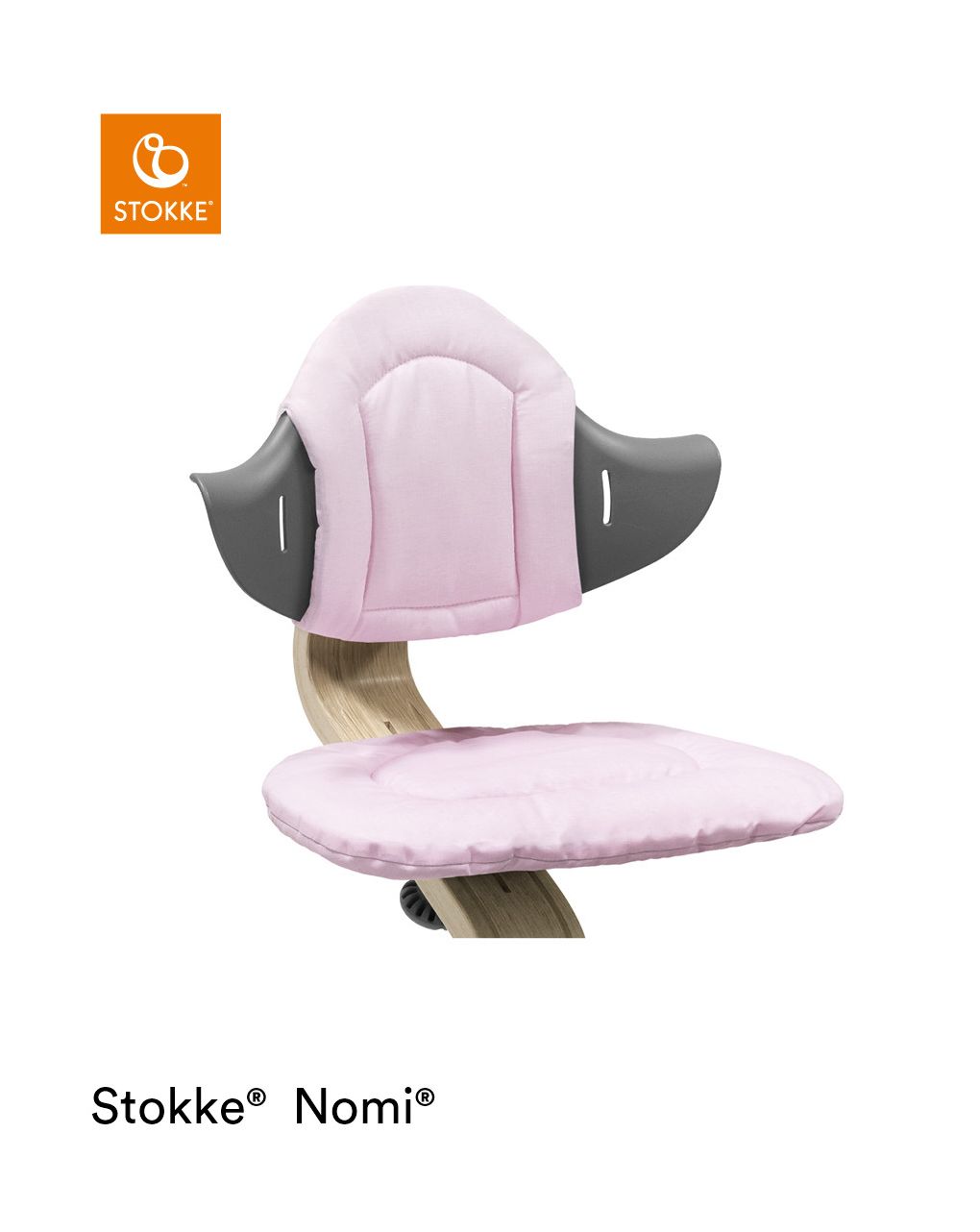 Nomi® cuscino grey pink  - stokke®
