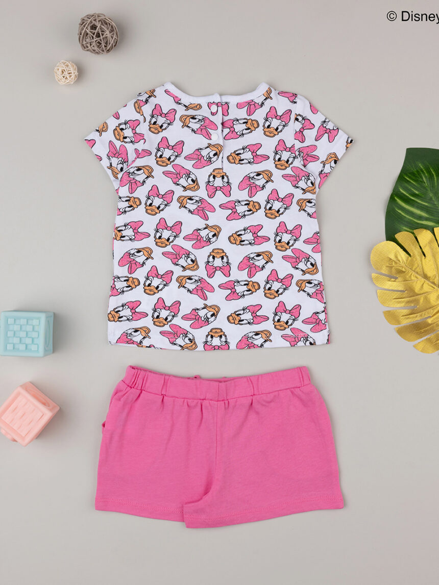 Set t-shirt + shorts bambina disney daisy duck - Prénatal