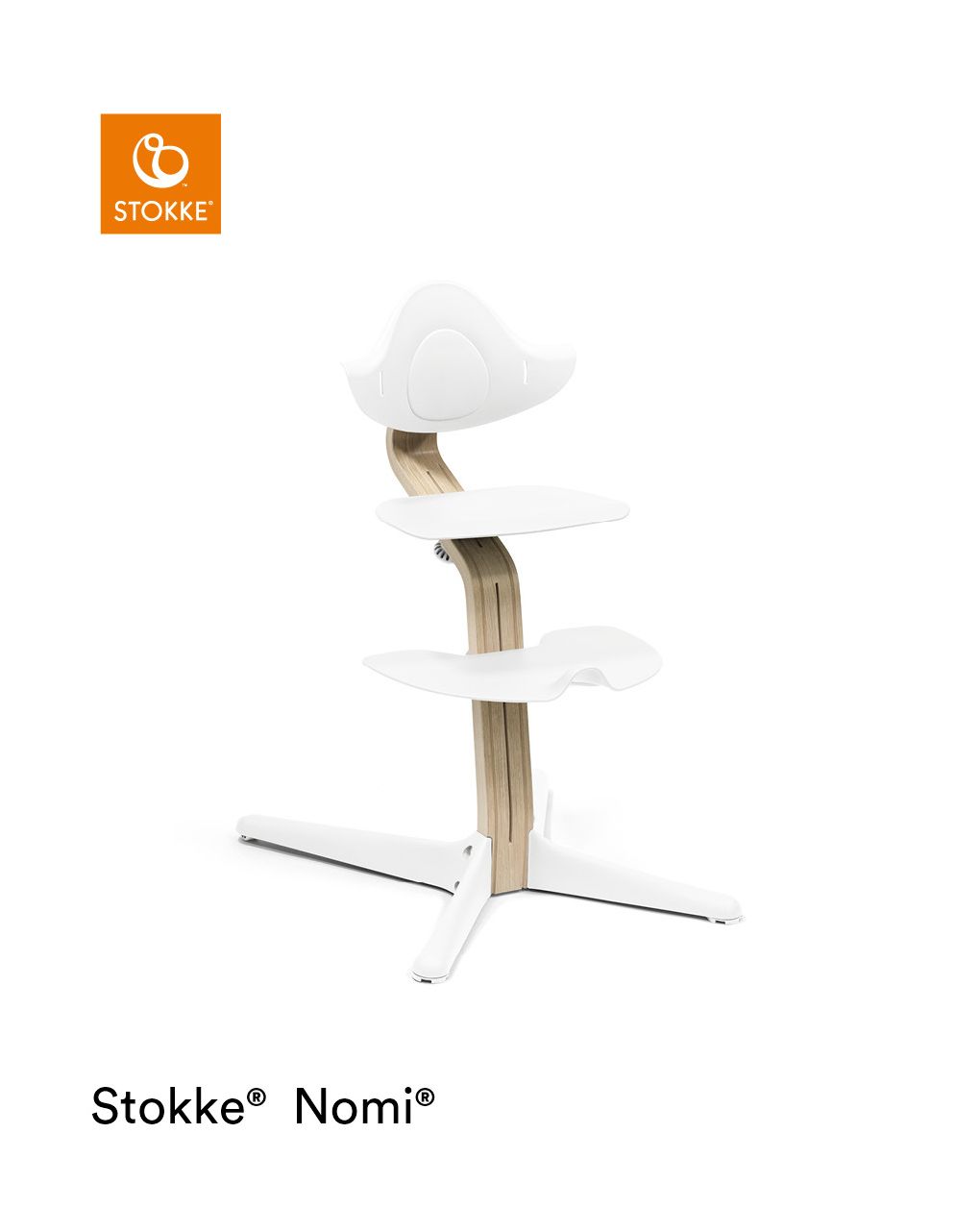 Sedia nomi® natural white - stokke®