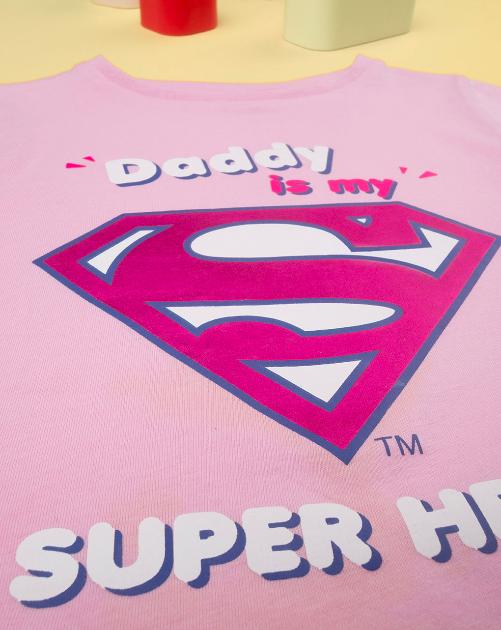 T-shirt jersey bambina "super hero" - Prénatal