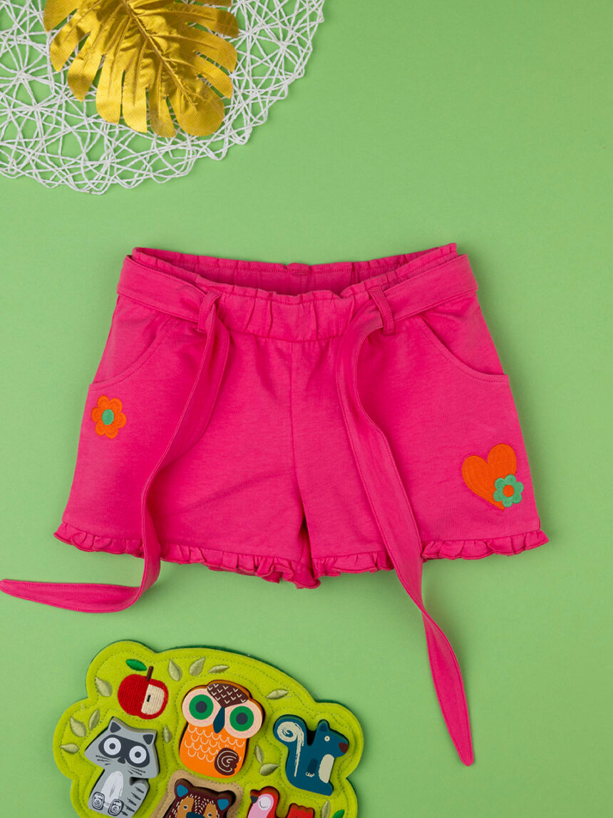Short jersey bimba rosa - Prénatal