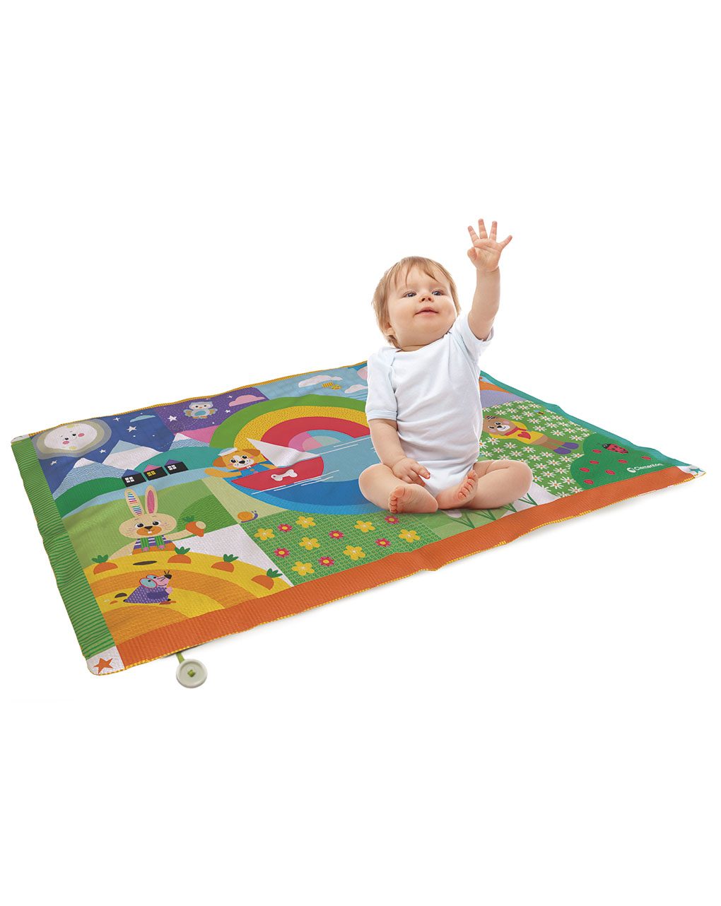 Baby tappeto soffice 135 x 90 cm - baby clementoni for you - Baby Clementoni