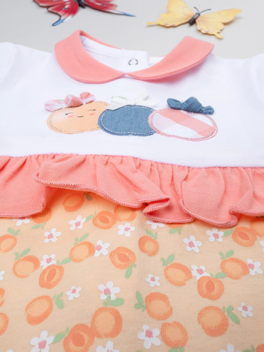 Tutina neonata jersey bicolore - Prénatal