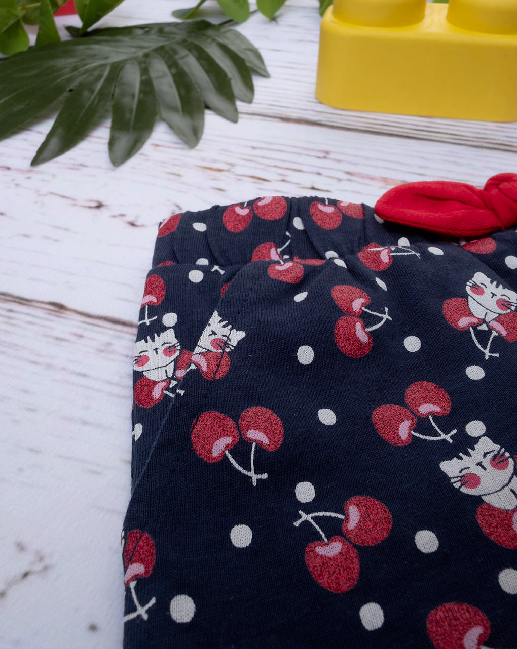 Short jersey bimba blu/rosso - Prénatal