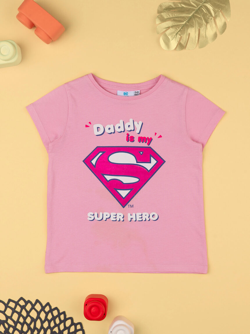 T-shirt jersey bambina "super hero" - Prénatal
