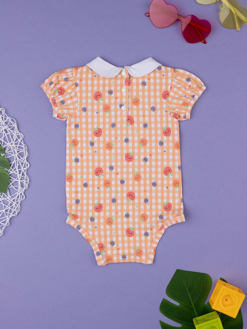 Body bimba mezze maniche fruits oeko-tex - Prénatal
