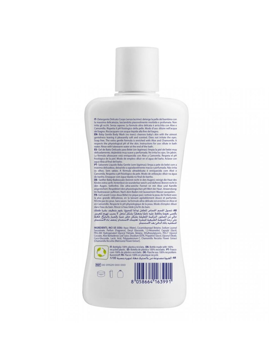 Detergente corpo – 200 ml - Prénatal