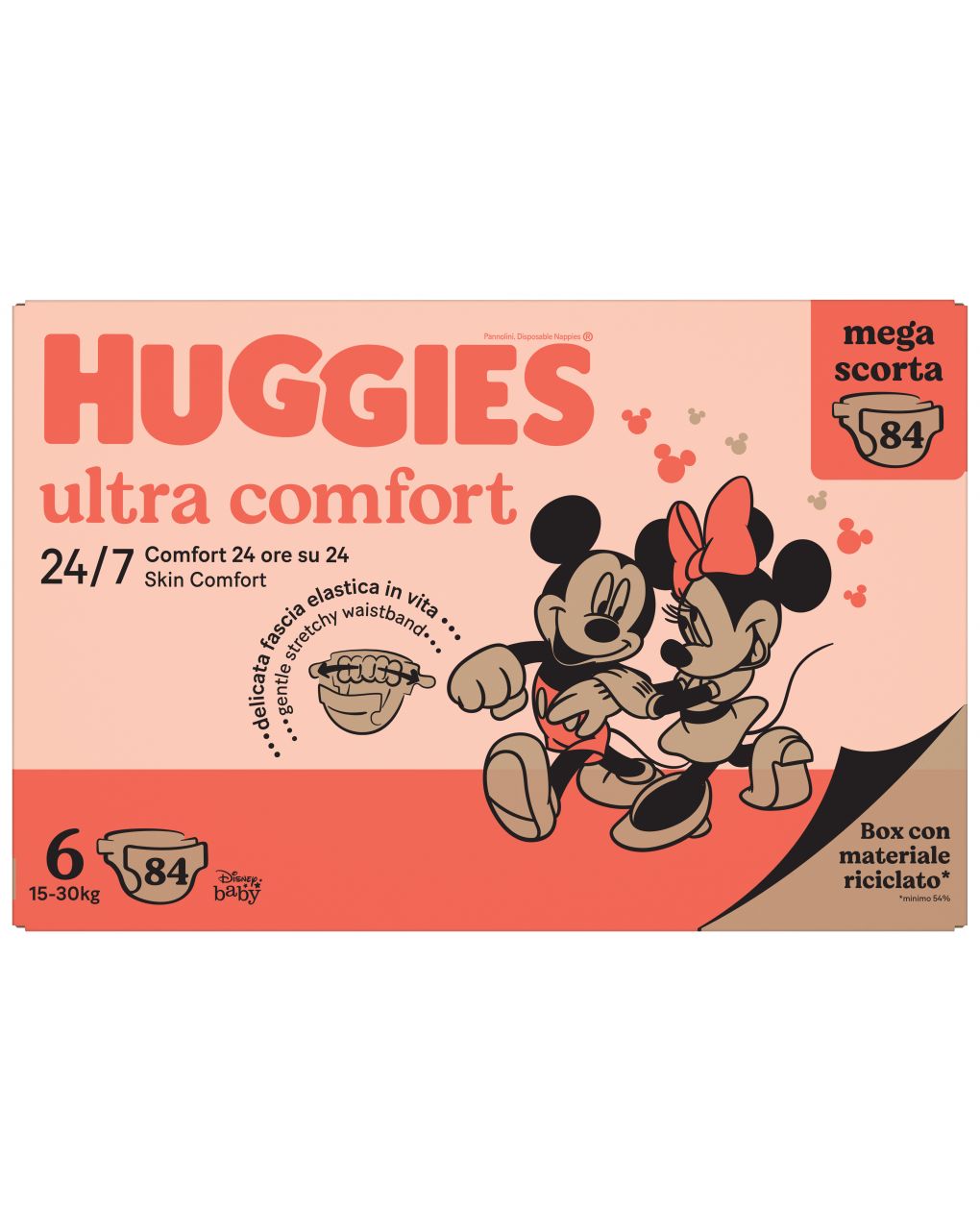 Pannolini ultra comfort megapack tg.6 - 84 pezzi - huggies - Huggies