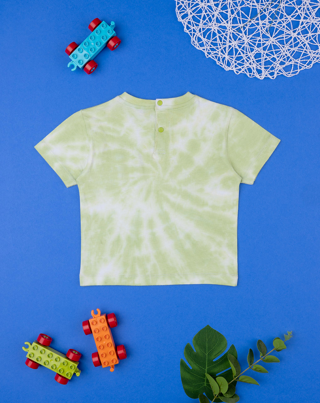 T-shirt bimbo tie-dye con stampa - Prénatal