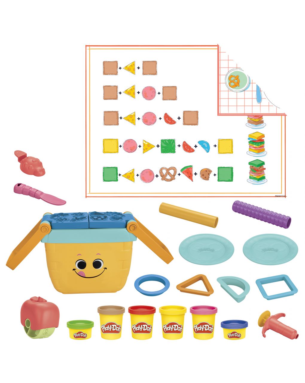 Il mio primo picnic delle forme - play-doh - Play-Doh