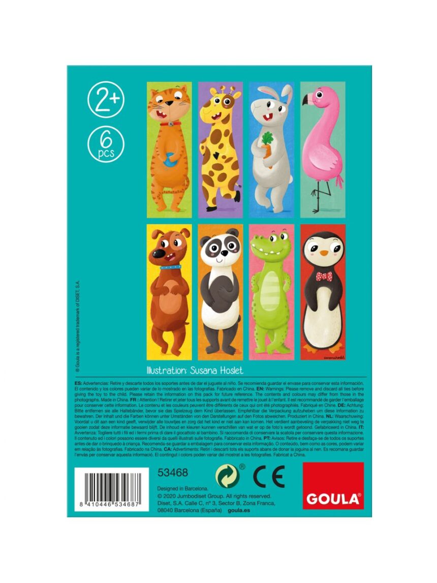 6 cubi match & mix - goula - Goula