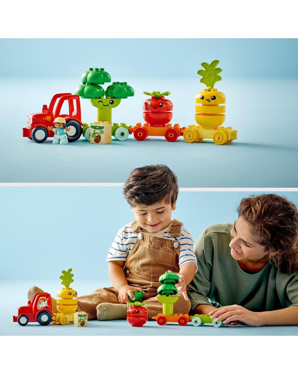 Il trattore di frutta e verdura - lego duplo - LEGO Duplo