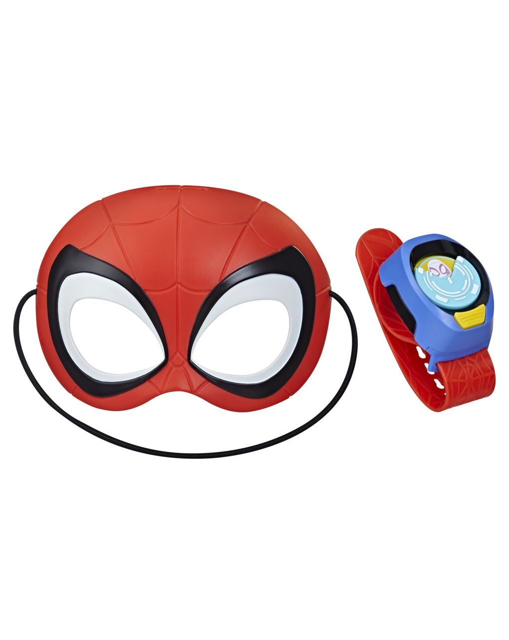 Marvel spidey e i suoi fantastici amici: web kit orologio e maschera di spidey 3+ anni - hasbro - Spidey