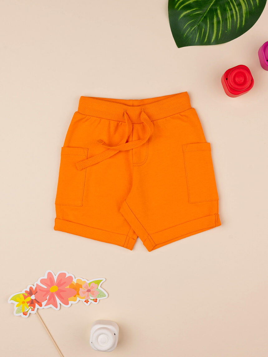 Shorts bimbo arancione - Prénatal
