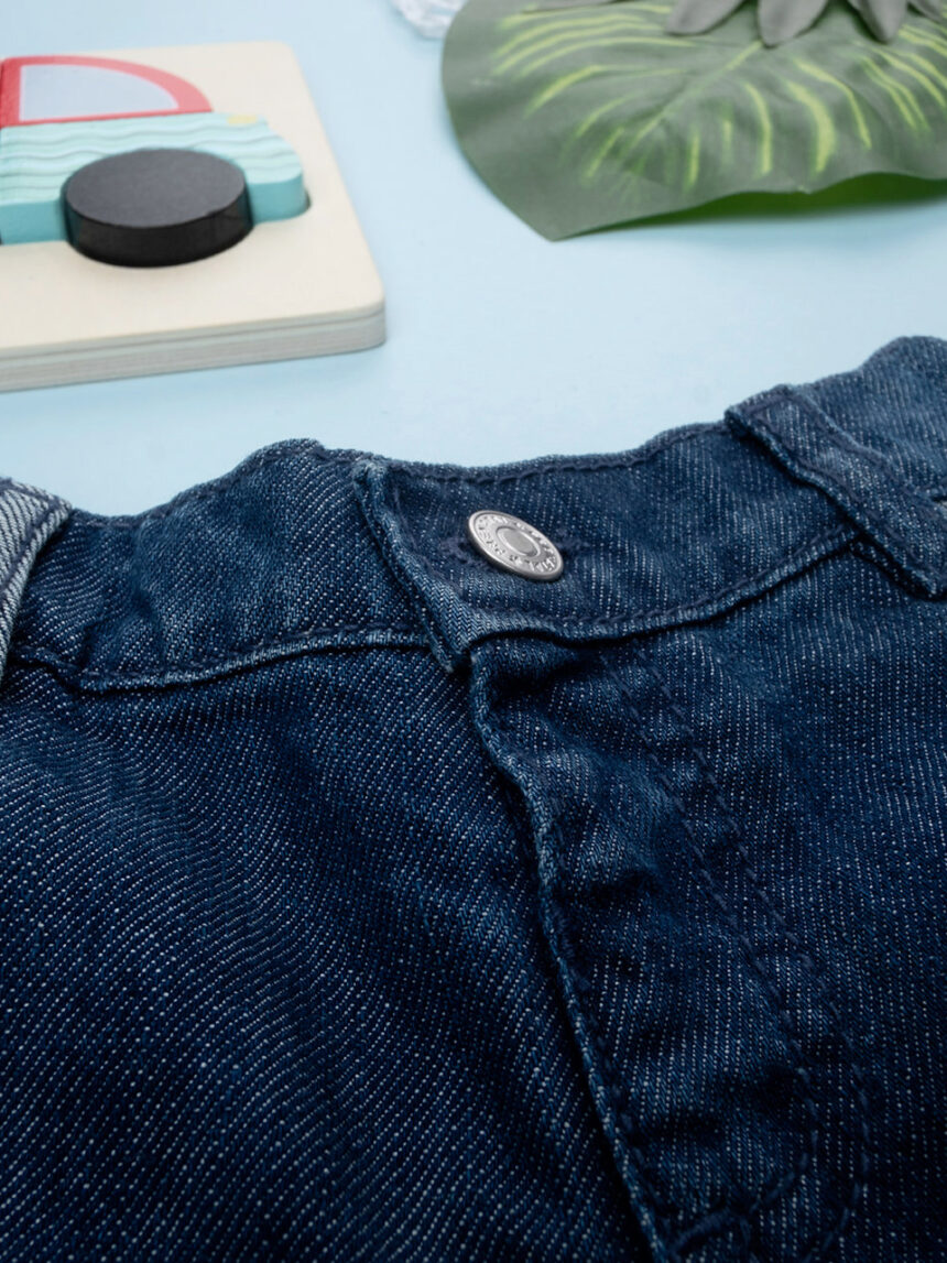 Shorts denim bimbo con patch - Prénatal