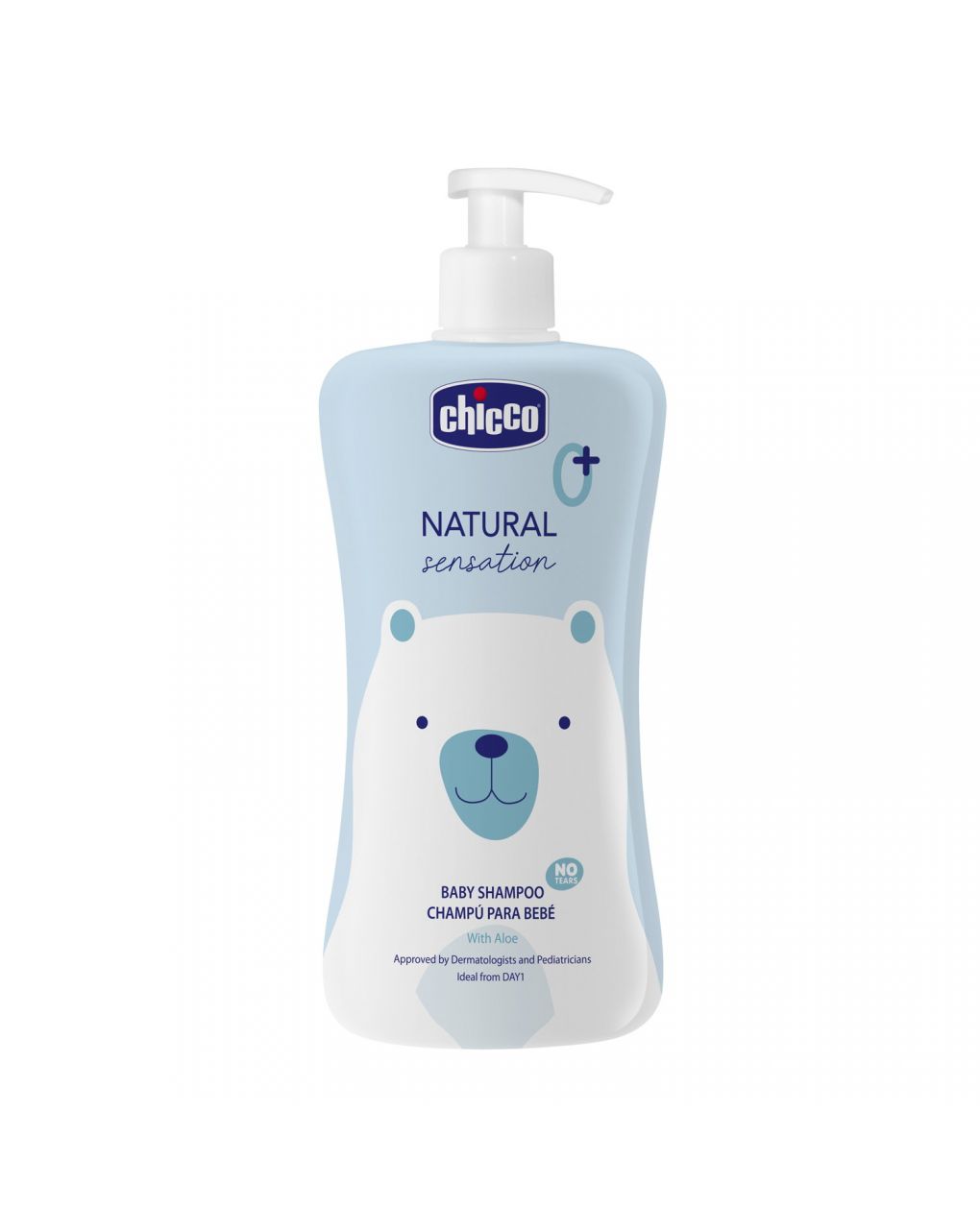 Baby shampoo natural sensation 500ml - chicco