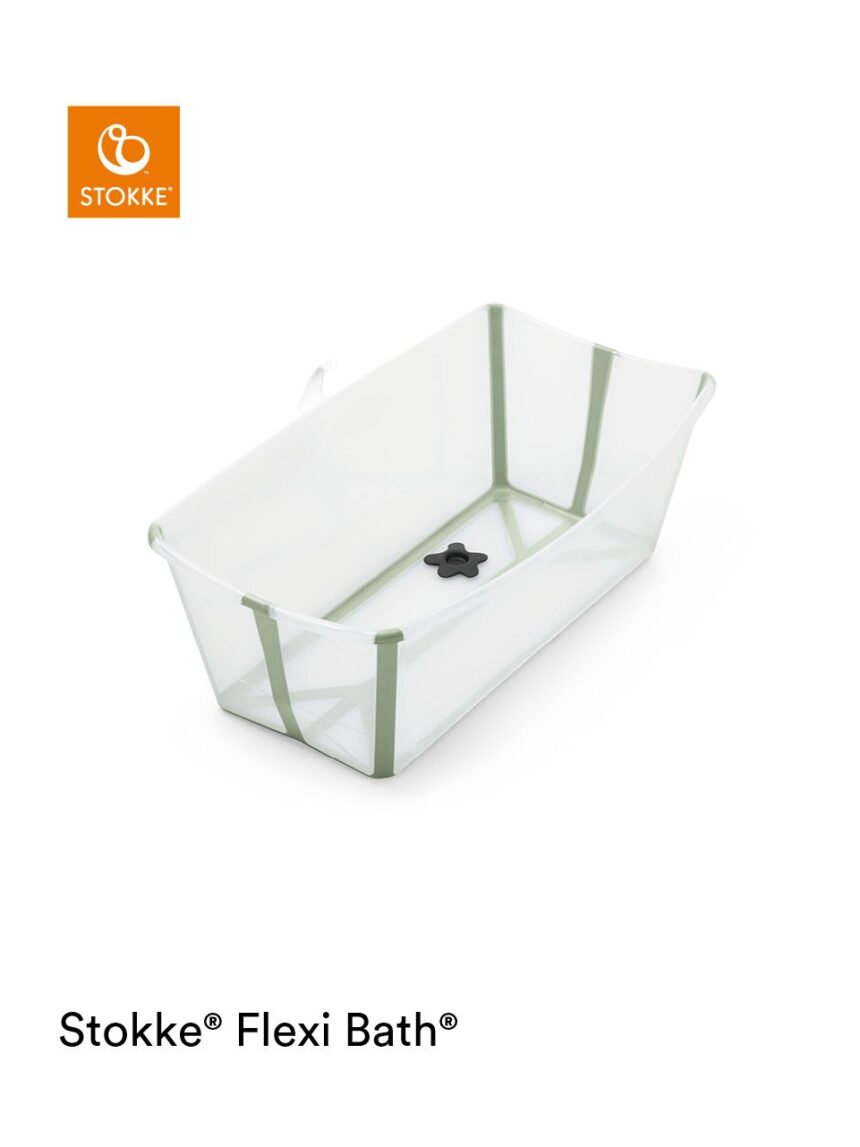 Stokke® flexi bath® trasparent green - Stokke