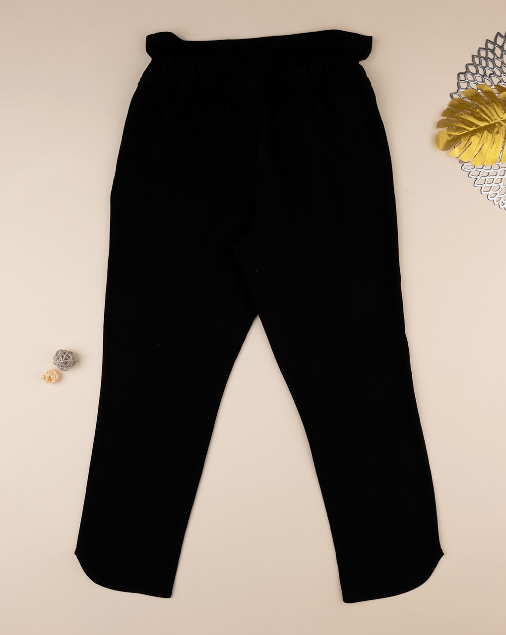Pantalone lungo nero con coulisse - Prénatal