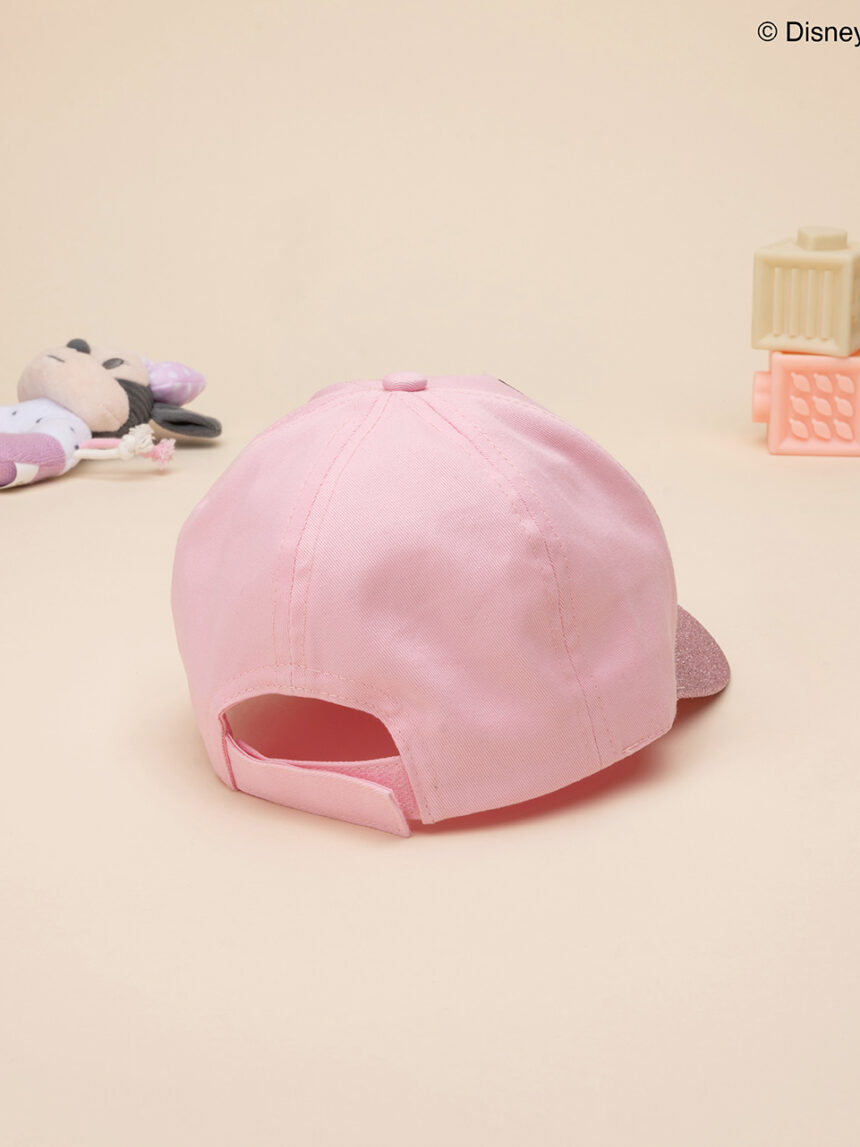 Cappello baseball bambina disney minnie rosa e glitter - Prénatal