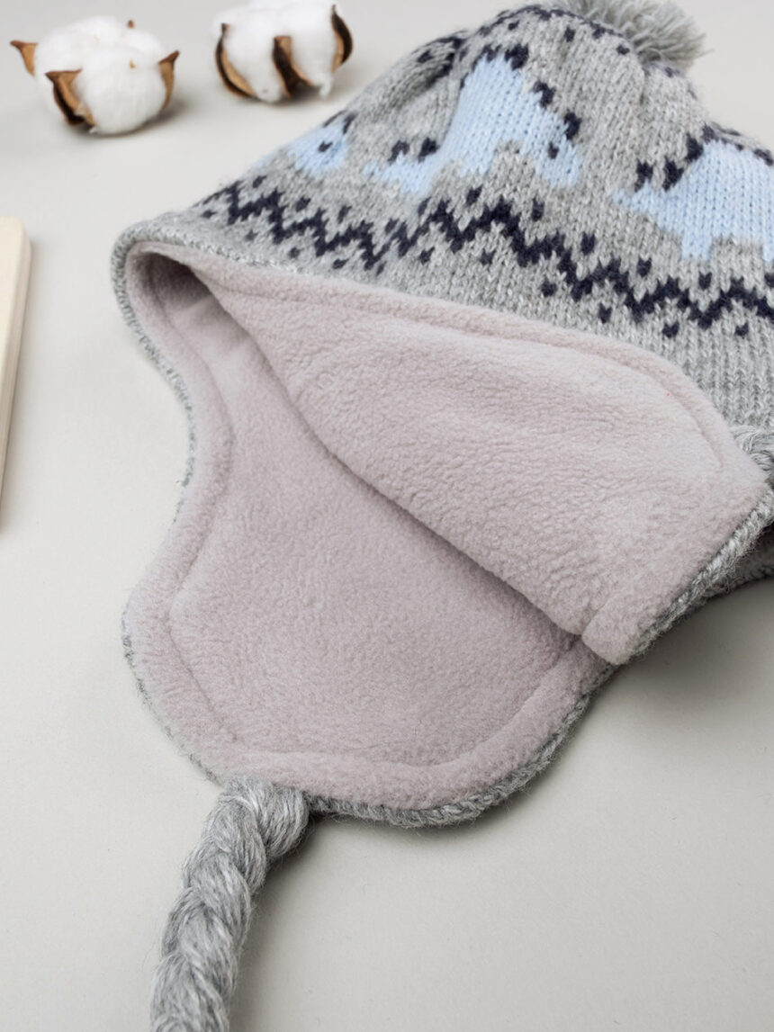 Cappello bambino tricot "dino" - Prénatal