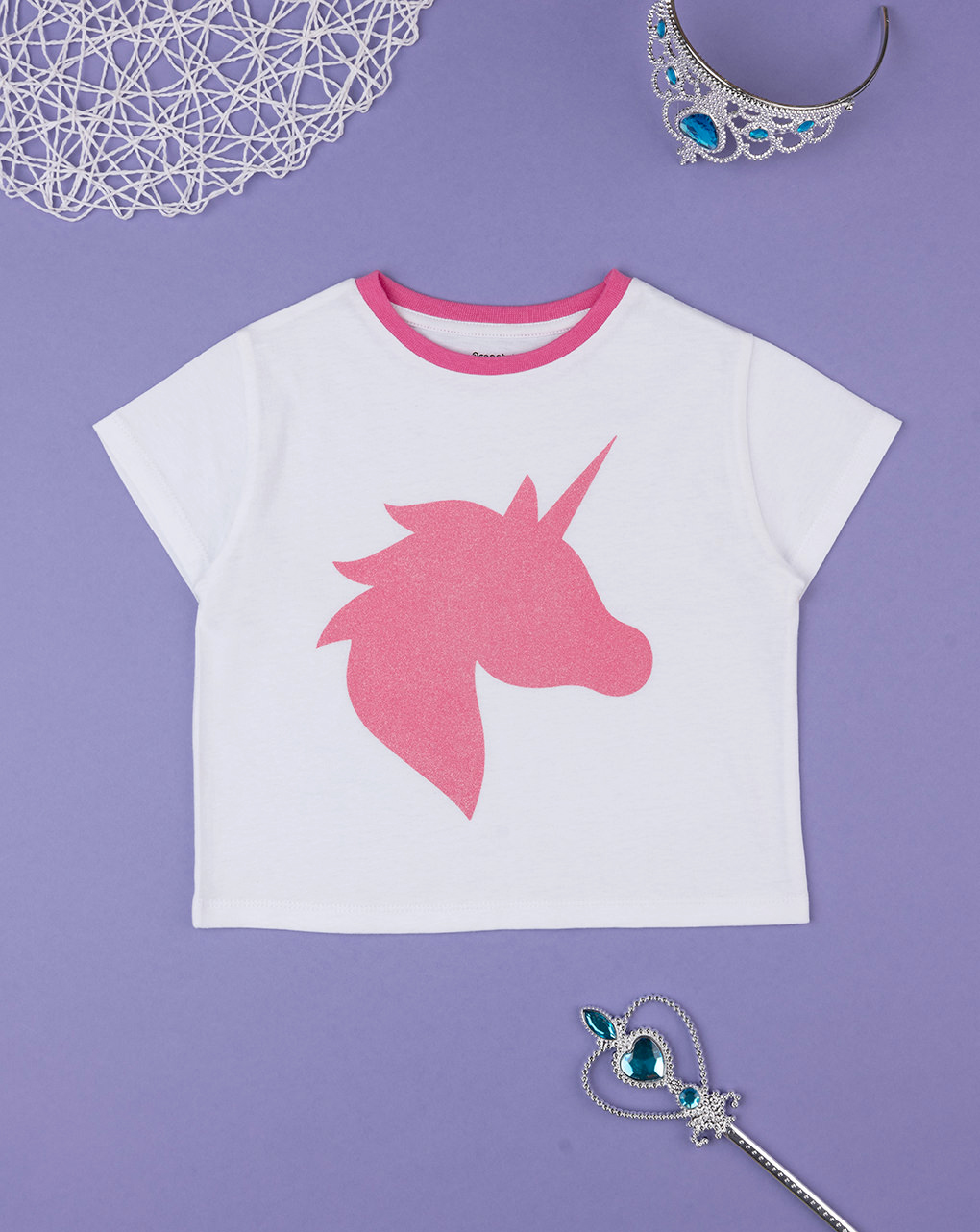 T-shirt bambina stampa unicorno - Prénatal