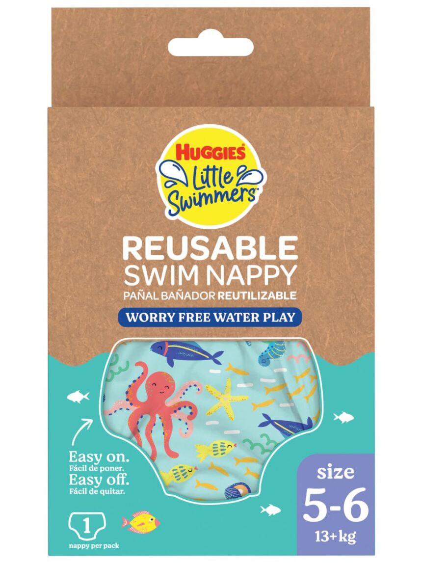 Little swimmers pannolino lavabile tg. l (13+ kg) - huggies - Huggies