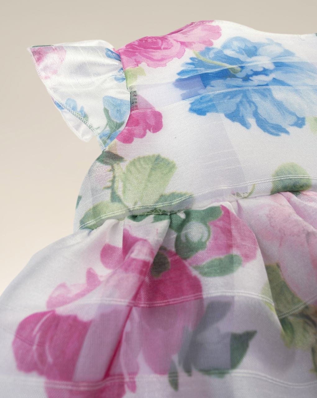 Pagliaccetto per neonata effetto abito fantasia floreale - Prénatal