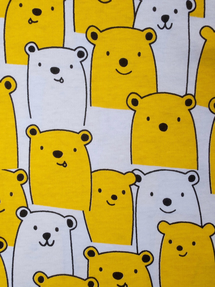 T-shirt maniche corte bimbo orsi allover - Prénatal