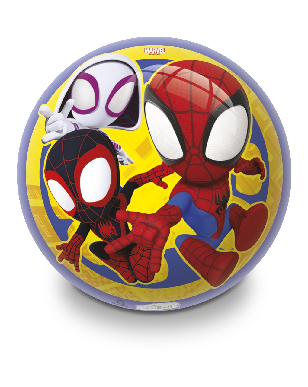 Palla bioball spidey diamentro 140 mms - mondo - Spiderman