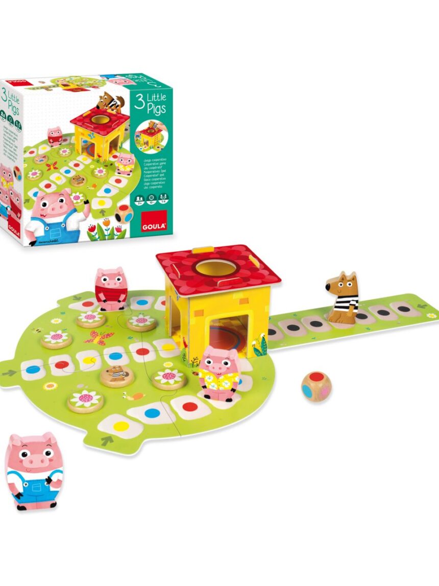 Gioco de i 3 porcellini - goula - Goula