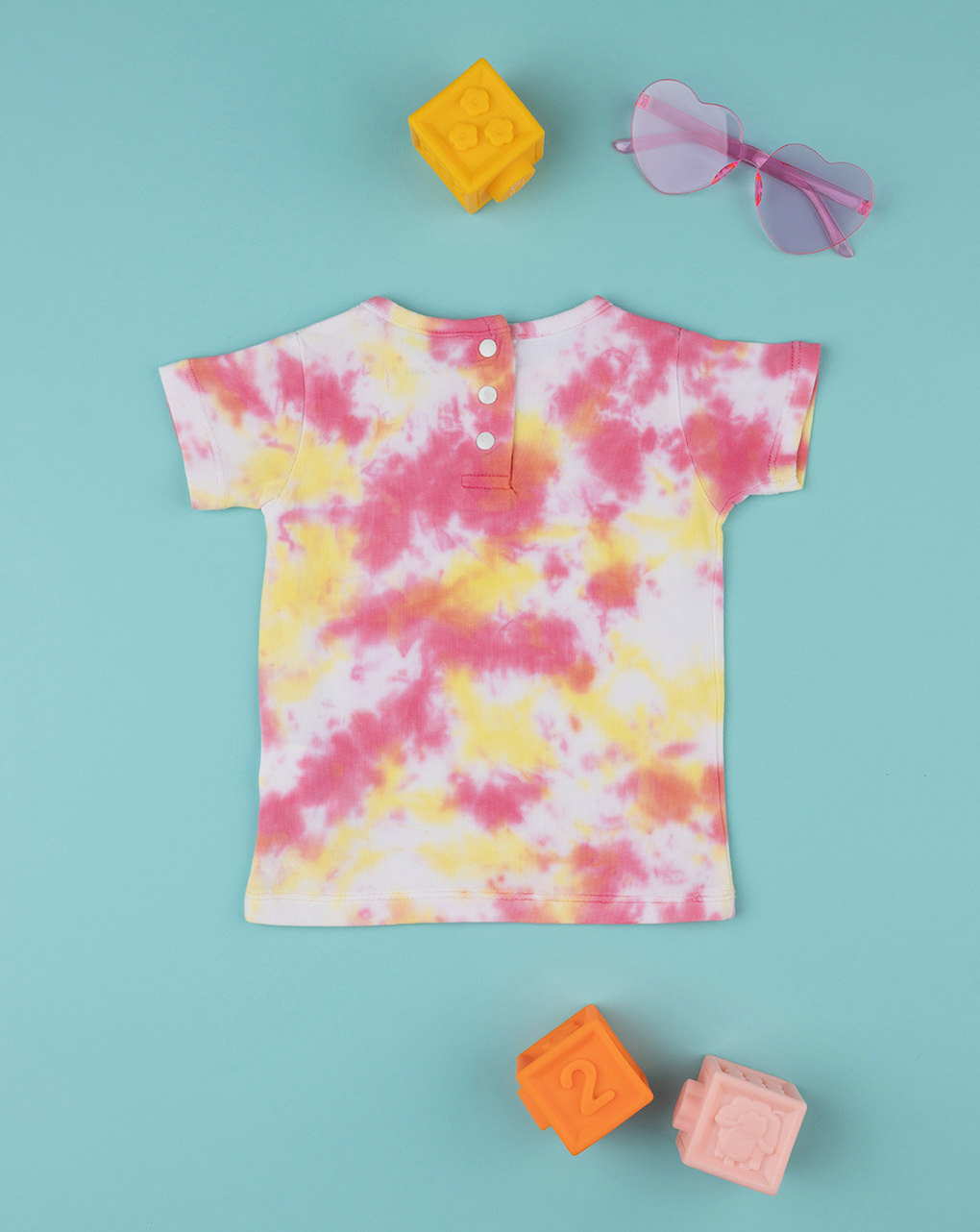 T-shirt maniche corte tie-dye bimba - Prénatal