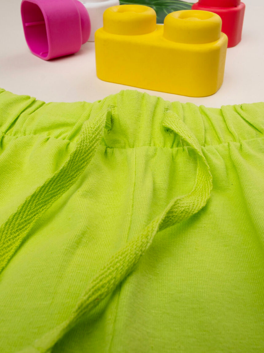 Bermuda bambino jersey verde - Prénatal