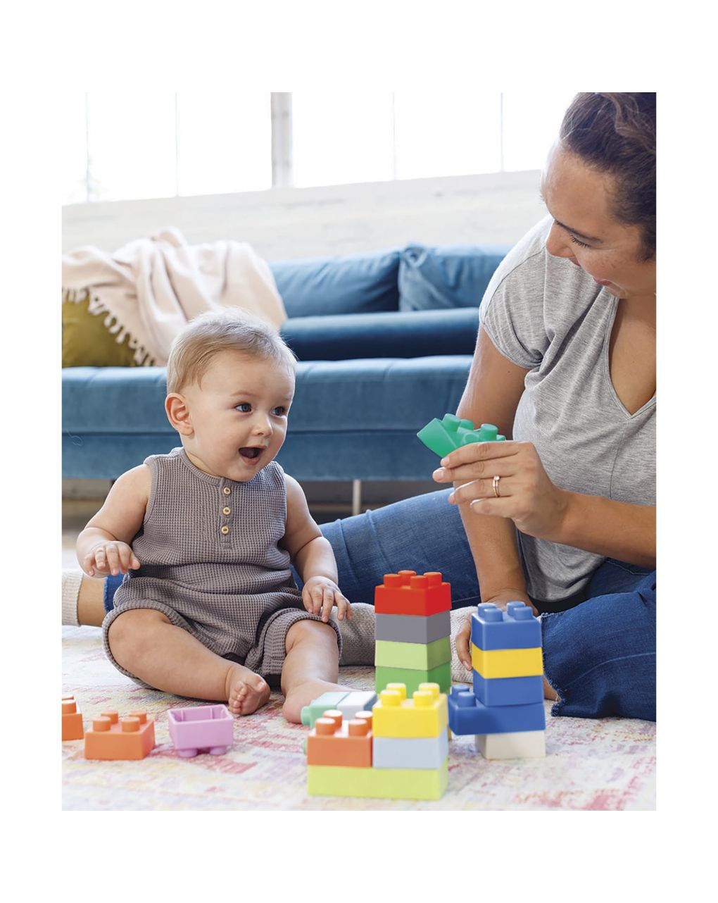 Infantino – blocchi di costruzione super soft - Infantino