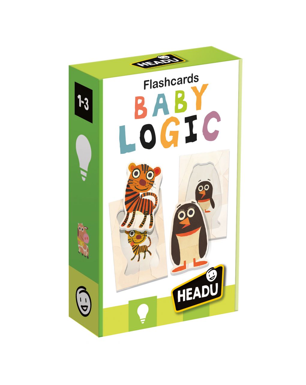 Flashcards baby logic. a ciascuna mamma il suo cucciolo! 1/3 anni - headu - Headu