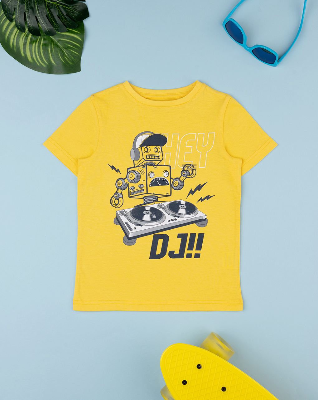 T-shirt bambino maniche corte "robot" - Prénatal