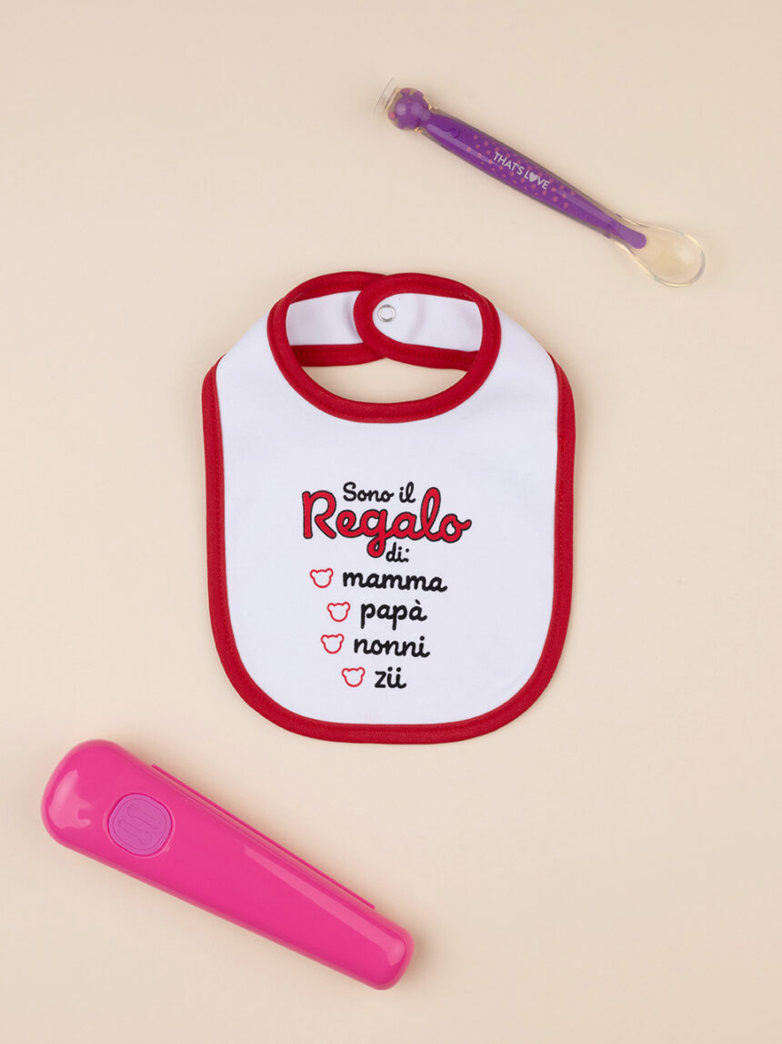 Bavaglino unisex con stampa - Prénatal