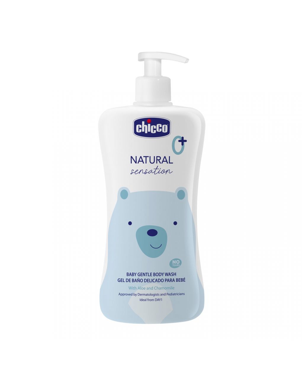 Baby detergente corpo natural sensation 500 ml - chicco