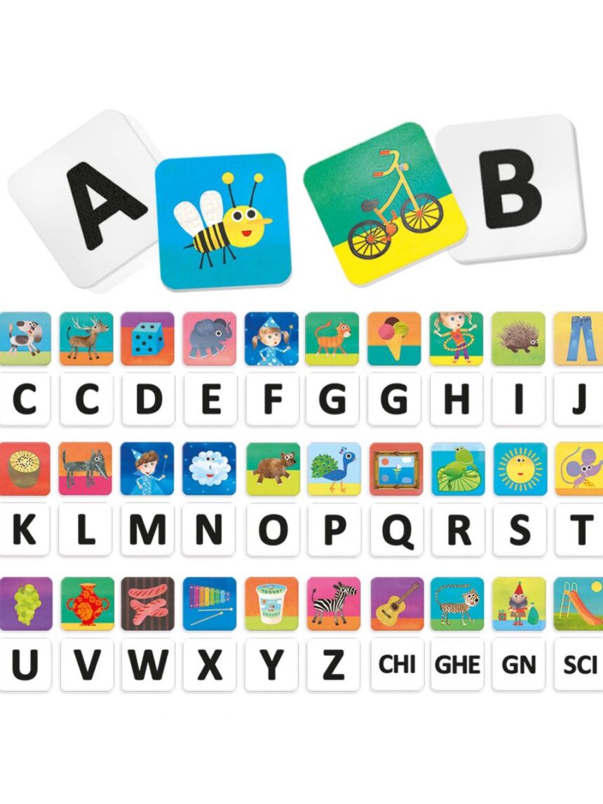 Suoni e lettere per i più piccoli montessori. il gioco che prepara i bambini a leggere e scrivere 2/4 anni - headu - Headu