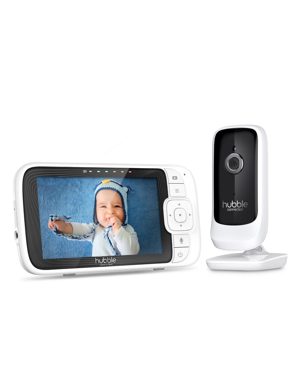 Video monitor hubble nursery pal link premium 5" - hubble connected