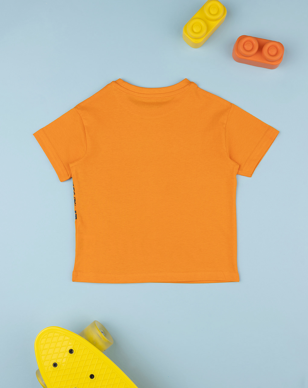 T-shirt bambino maniche corte arancione - Prénatal
