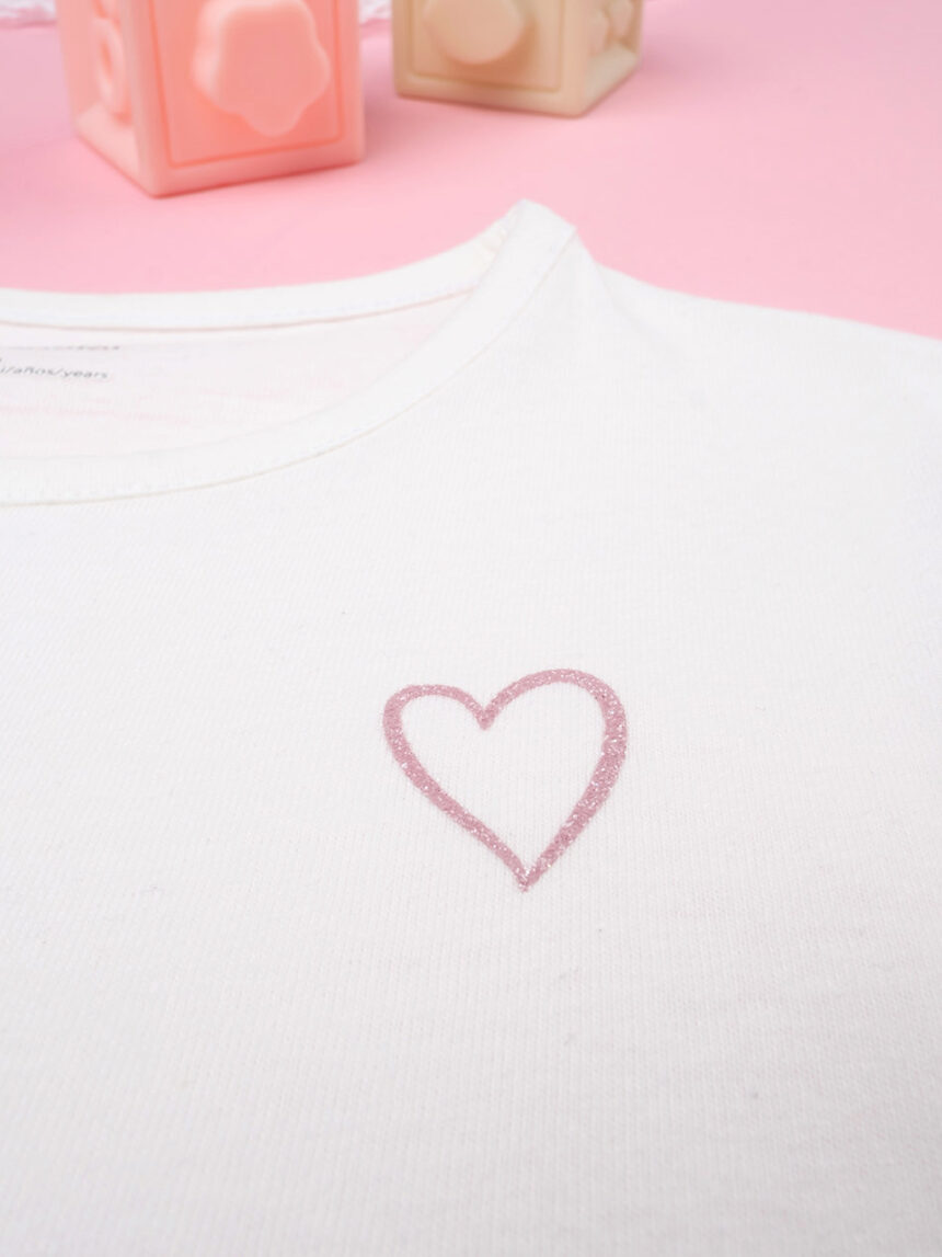 T-shirt jersey bimba panna - Prénatal